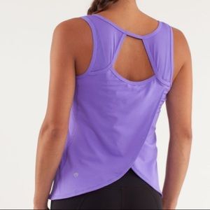 Lululemon Run: Speed Squad Tank Power Purple Size 4